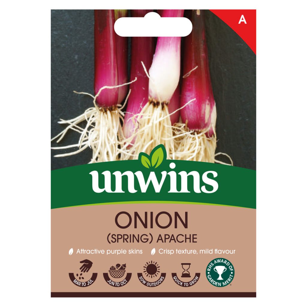Unwins Spring Onion Apache Seeds 5051618035972 2